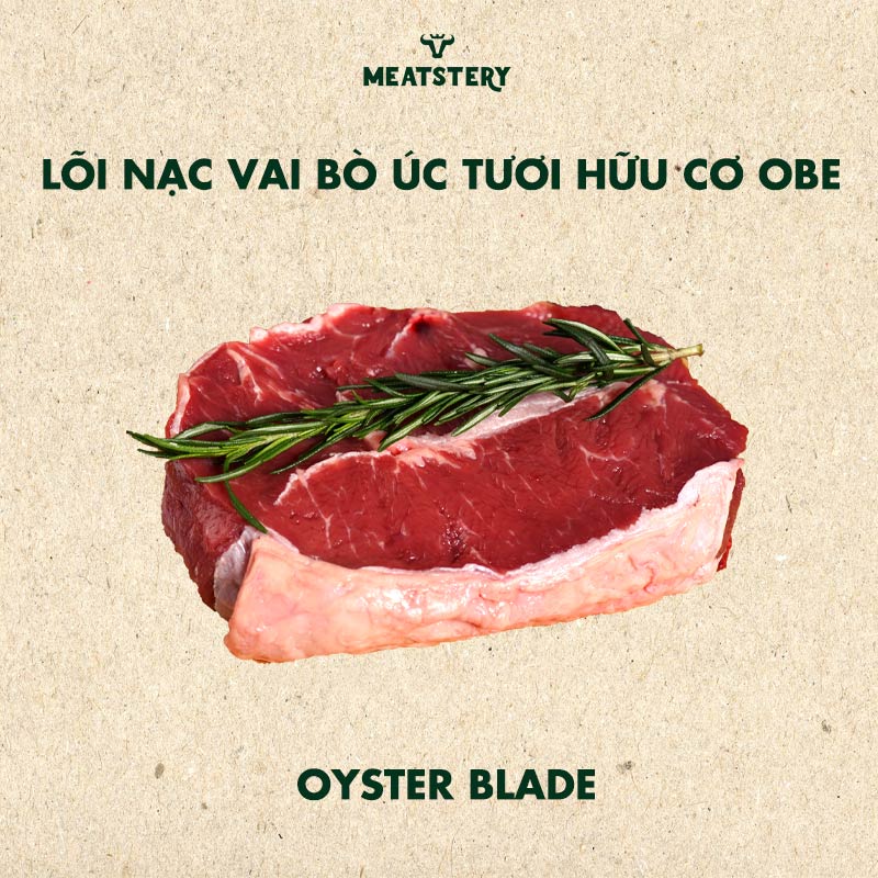 Lõi Nạc Vai Bò Úc Tươi Hữu Cơ Obe
