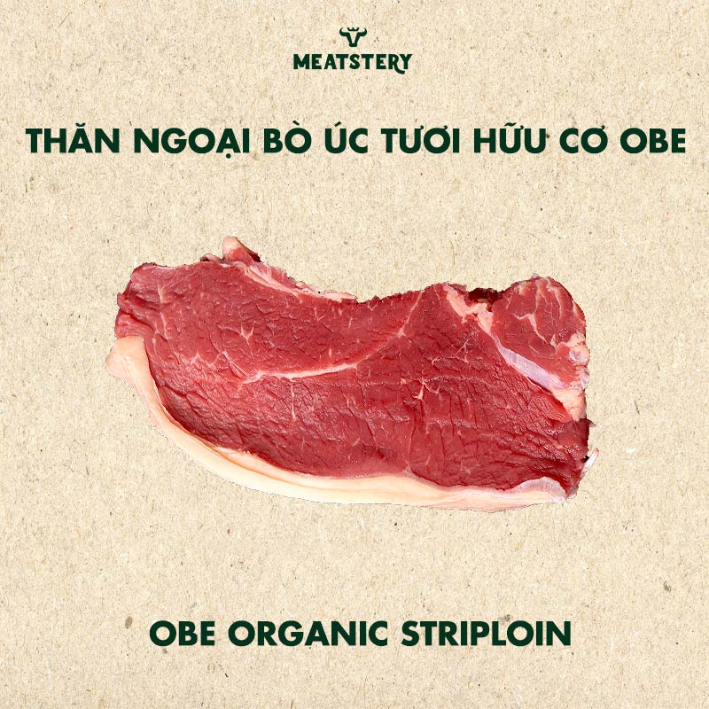 Thăn Ngoại Bò Úc Tươi Hữu Cơ Obe